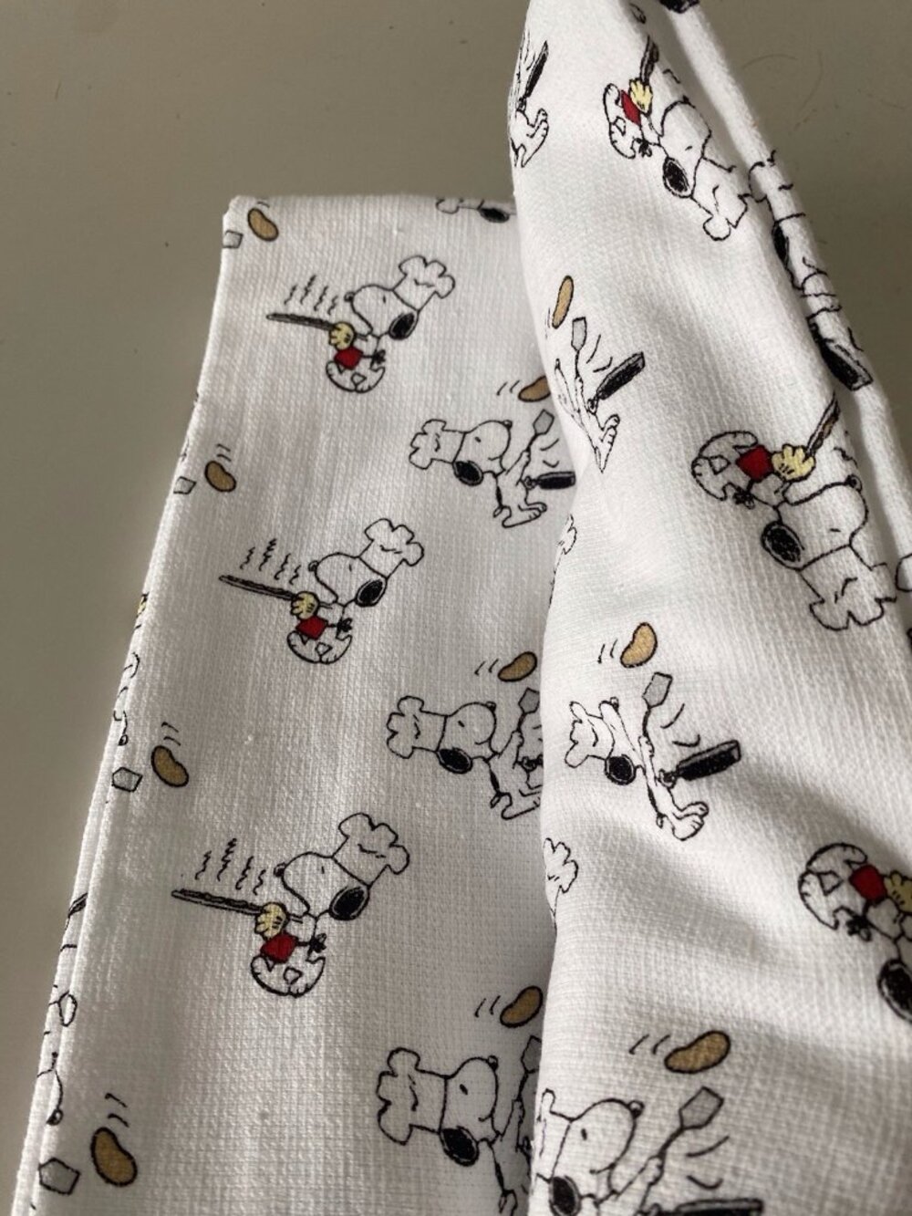 2 Pk Peanuts Snoopy Chef Cooking Cotton Kitchen Towels 16 X 26” NEW - Picture 6 of 15